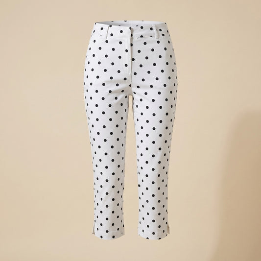 Pantalón Capri con Abertura Lateral - Paula