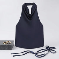 Top halter de caída fluida