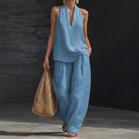 Conjunto Halter con Pantalón Palazzo - Alba