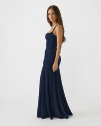 Vestido Largo con Escote Cuadrado - Jimena