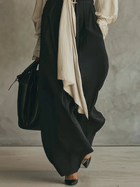 Conjunto con Pantalón Recto y Lazada - Nadia