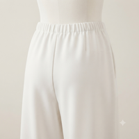 Conjunto de Raso Palabra de Honor y Pantalón Recto