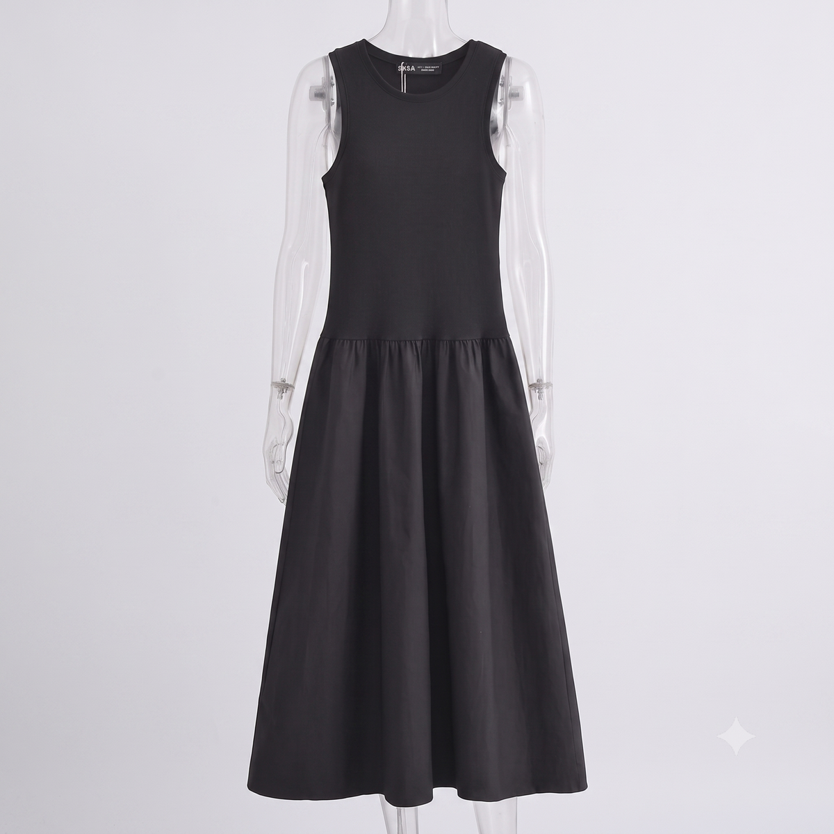 Vestido Largo de Silueta Evasé - Aurora
