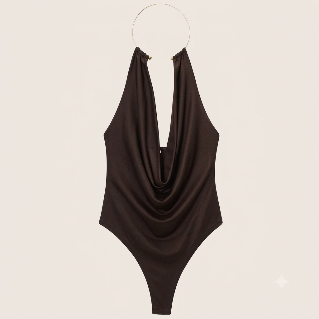 Body Halter Espalda Abierta - Nora