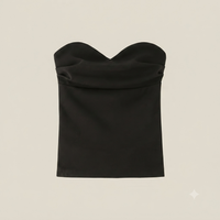 Conjunto Top Fruncido y Pantalón Ancho