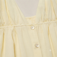 Top Cropped Anudado de Encaje