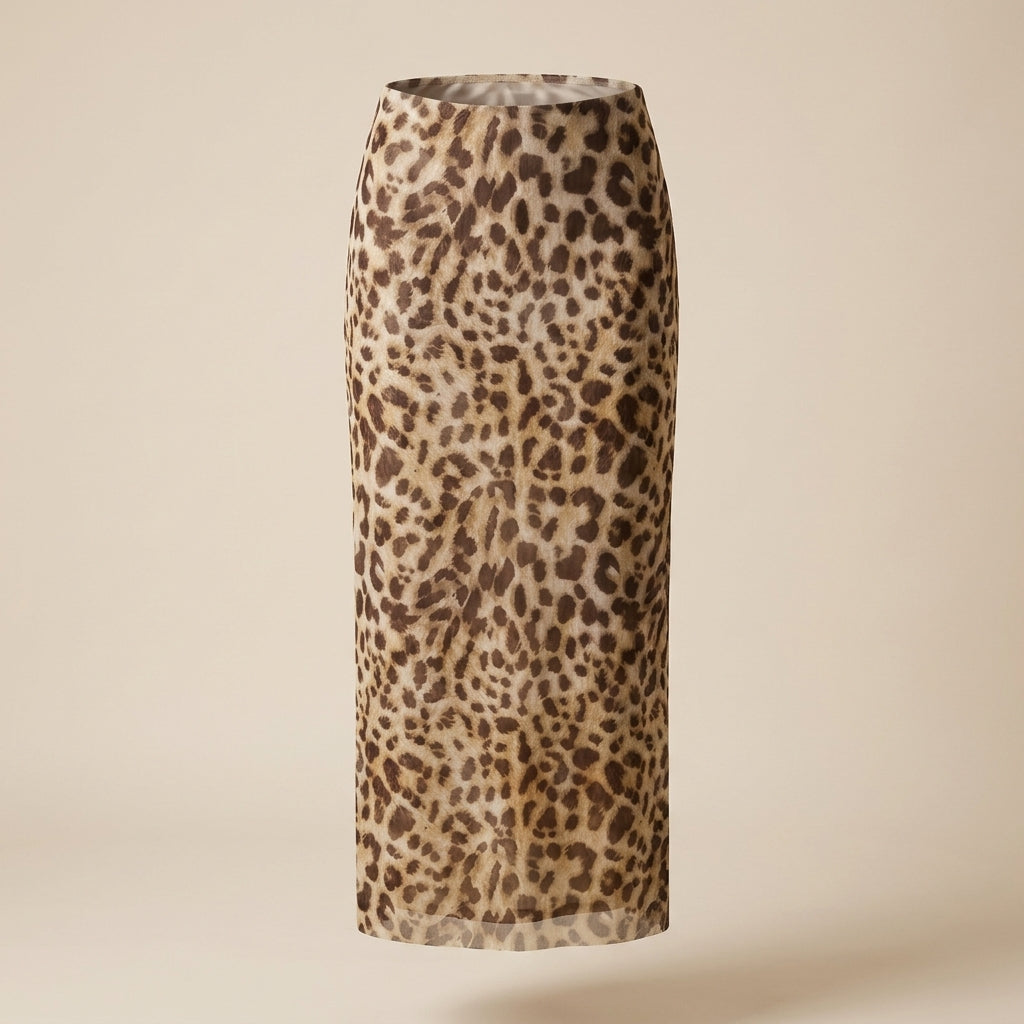 Top de Tul Estampado Animal - Carmen