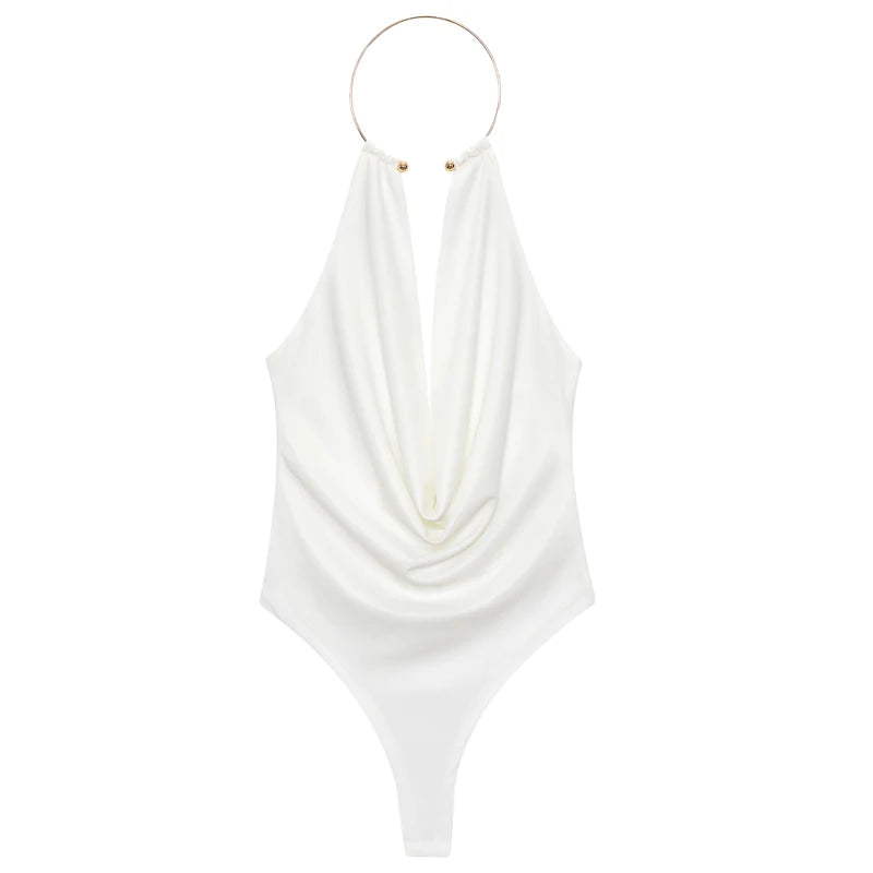 Body Halter Espalda Abierta
