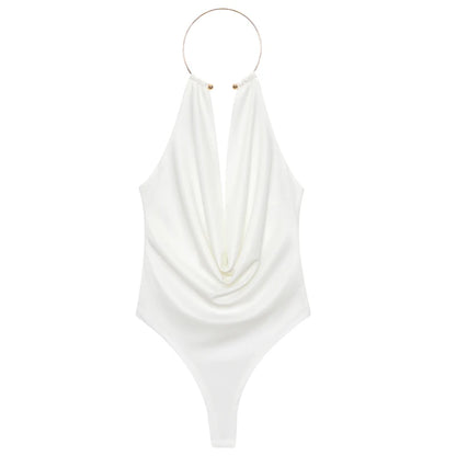 Body Halter Espalda Abierta