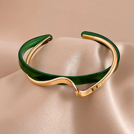 Brazalete Abierto Geométrico - Bruna