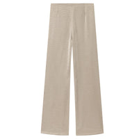 Conjunto de Raso Palabra de Honor y Pantalón Recto
