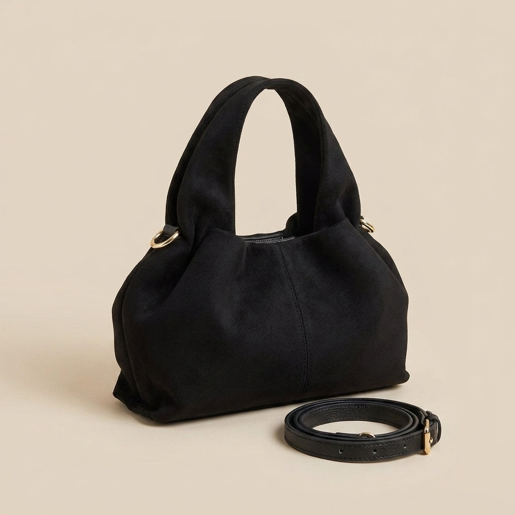 Bolso Efecto Ante con Cierre Magnético - Greta