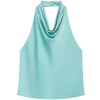 Top halter de caída fluida