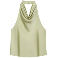 Top halter de caída fluida