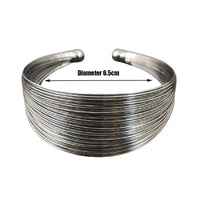 Brazalete Trenzado Ancho Tono Oro - Nora