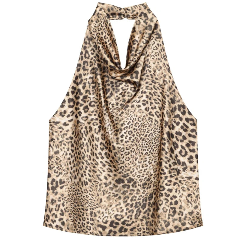 Top halter de caída fluida