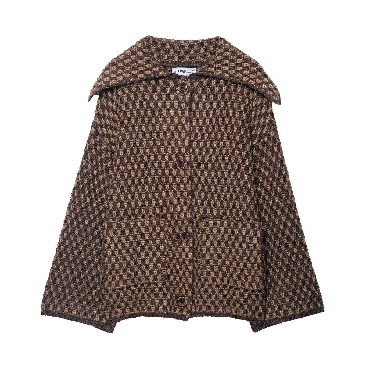 Cárdigan con Solapa Efecto Blazer - Sira