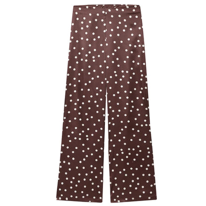 Conjunto de Raso Palabra de Honor y Pantalón Recto