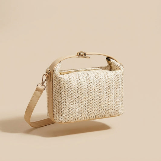 Bolso Cubo de Rafia - Noa