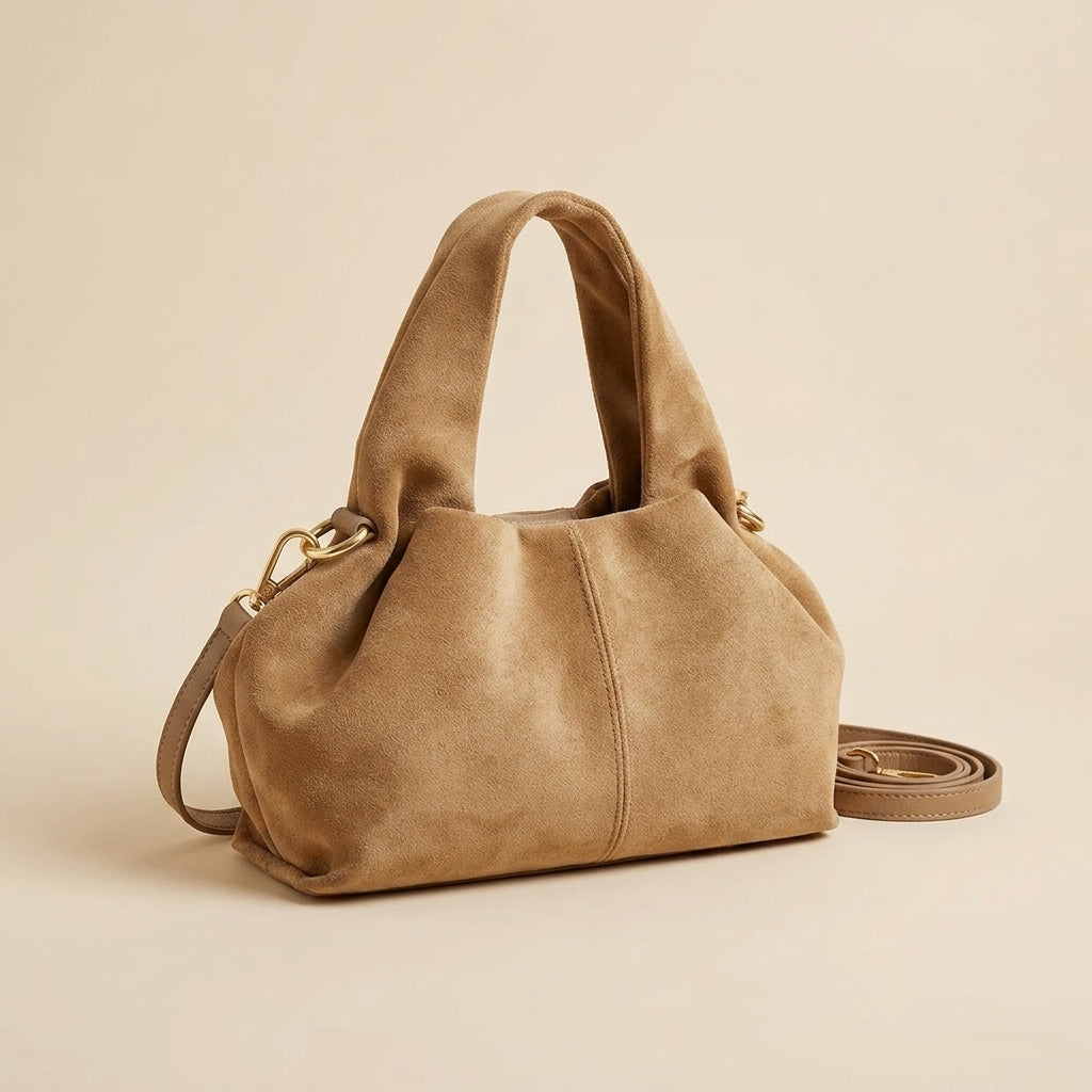 Bolso Efecto Ante con Cierre Magnético - Greta
