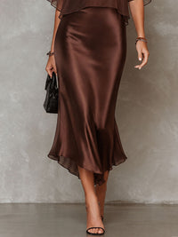 Vestido Midi de Satén - Miriam