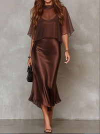 Vestido Midi de Satén - Miriam