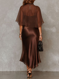 Vestido Midi de Satén - Miriam