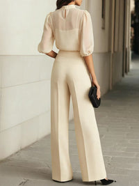 Conjunto de Blusa y Pantalón Palazzo - Sabina