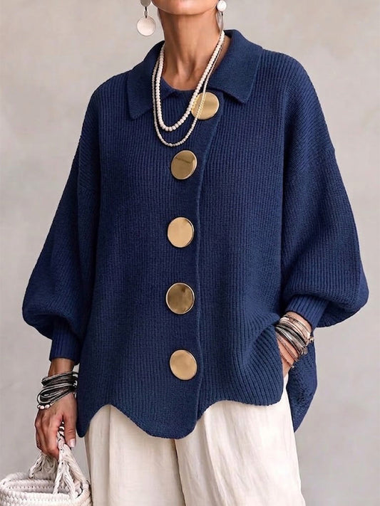 Cárdigan Oversize que Abriga sin Abultar - Consuelo