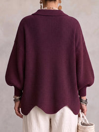 Cárdigan Oversize que Abriga sin Abultar - Consuelo